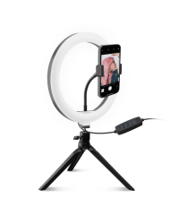 SBS TESELFIERING8 Подставка для телефона с 8-дюймовым светодиодным кольцевым светильником и штативом