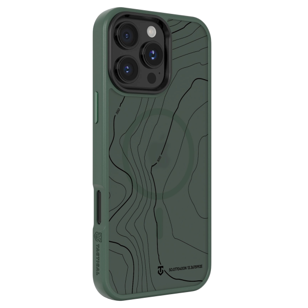 Tactical MagForce Hyperstealth Sika Cover Защитный чехол для iPhone 16 Pro Max / лесной зелёный