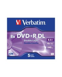 Verbatim 43541 Матрицы 5x DVD+R DL / 8.5GB