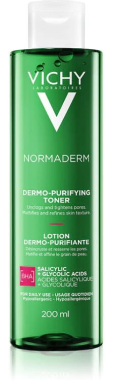 Vichy Normaderm Очищающий лосьон для сужения пор 200 мл