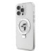 Karl Lagerfeld Ringstand Karl and Choupette MagSafe Защитный чехол для iPhone 16 Pro Max / белый