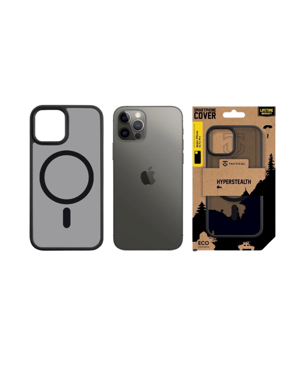 Дополнительное изображение книги «Tactical MagForce Hyperstealth Cover Защитный чехол для iPhone 12/12 Pro / асфальт»