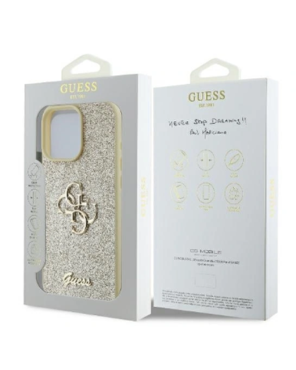 Guess GUHCP16LHG4SGD Чехол для Apple iPhone 16 Pro
