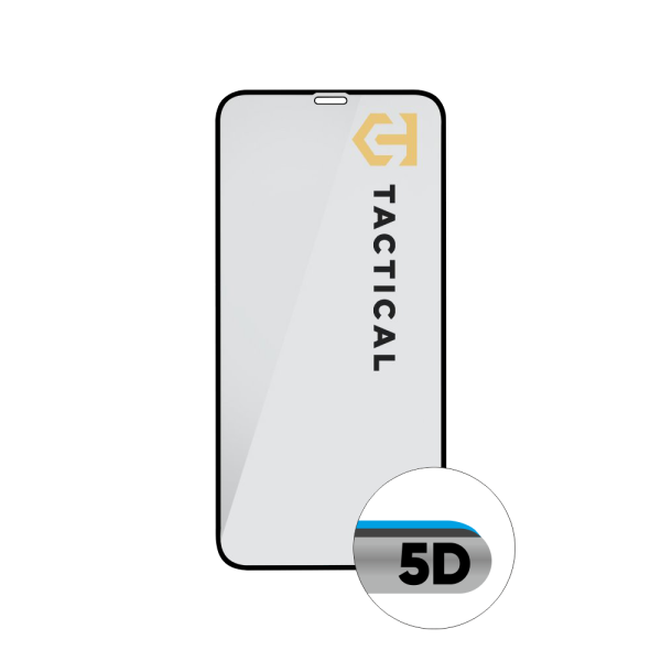 Tactical Glass Shield 5D Защитное стекло для Apple iPhone 11 Pro/XS/X / чёрный