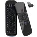 RoGer M8 Universal Remote control Универсальный пульт дистанционного управления с беспроводной клавиатурой для TV 2.4G USB-ресивер TV W1 черный