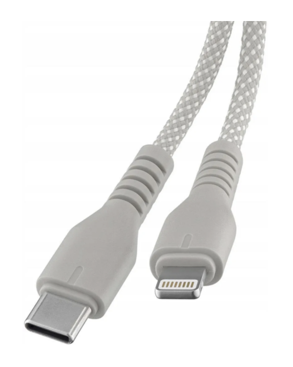 Qualo QKN-CL-18 Kабель USB-C - Lightning 12W / 1.5m / серый