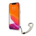 Guess GUHCP13LKMABGR Marble Strap Back Case Чехол для Apple iPhone 13 / 13 Pro Серый