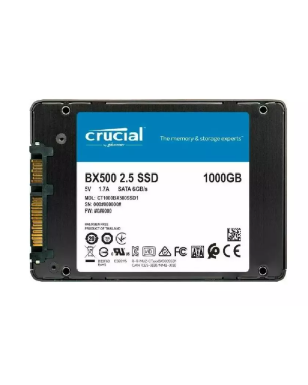 Crucial BX500 SSD диск 1TB