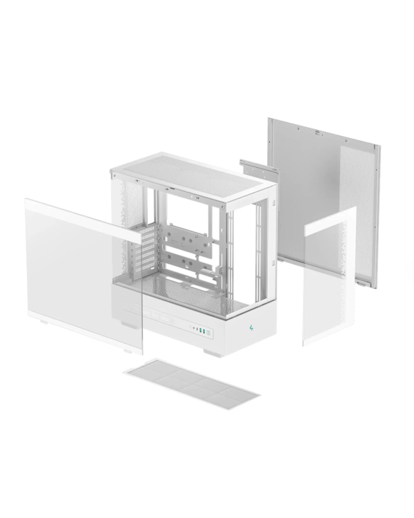 DeepCool CH690 Корпус цифрового компьютера белый
