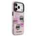Karl Lagerfeld IML Multi K&CH Heads Case Защитный чехол для iPhone 17 Pro / розовый