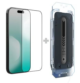 Обложка книги «Nillkin Tempered Glass 2.5D CP+ PRO (with applicator) Защитное стекло для Apple iPhone 17 Pro»