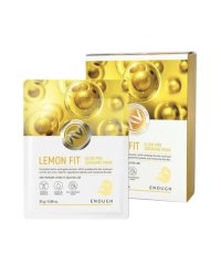 Enough Lemon Fit Glow Sunshine Маска Для Лица 25g