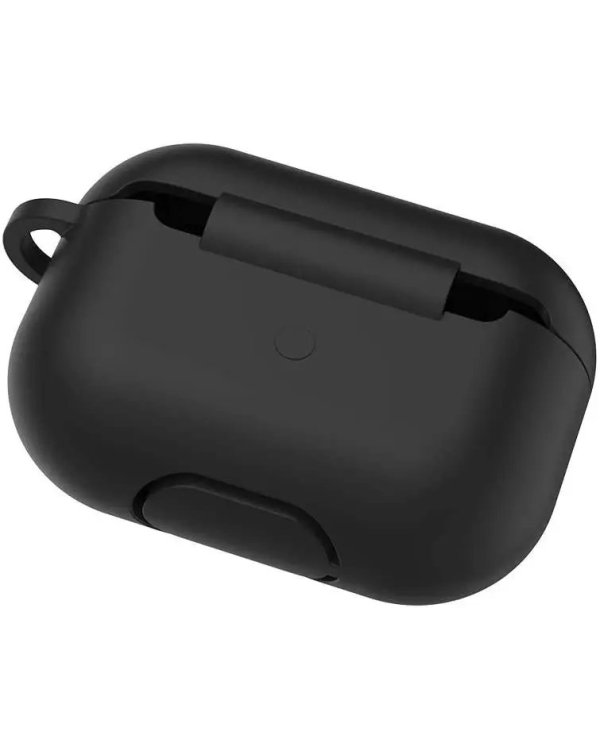 RoGer APODSPRO Силиконовый чехол для Airpods Pro / чёрный