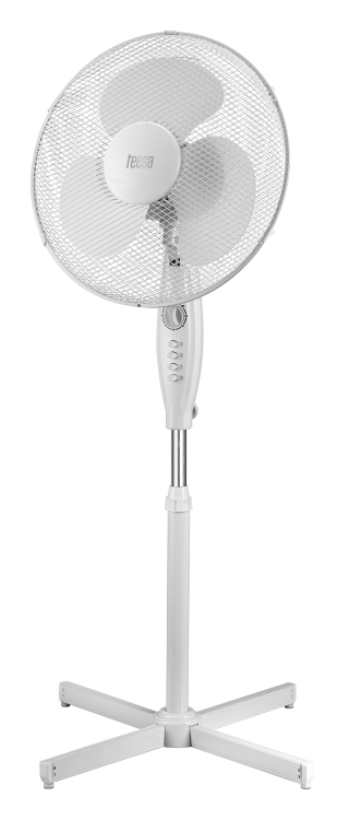 Tessa TSA8021 Стоечный вентилятор с таймером / 3 скоростных режима / 105 -125 cm / 43 cm / 45W