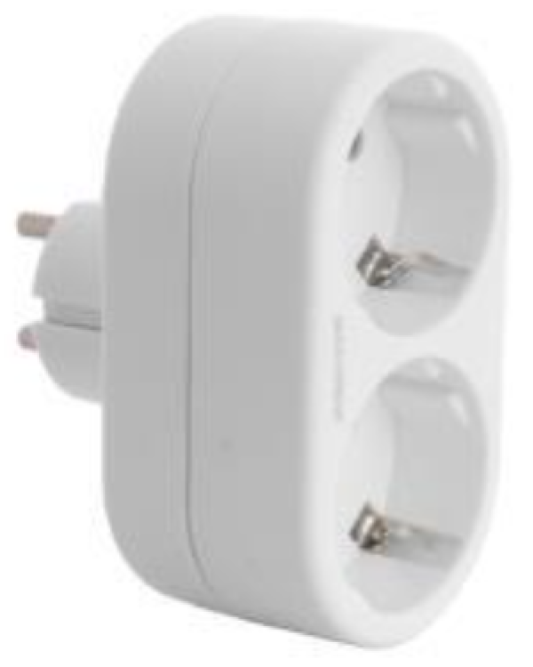 GTV Распределитель 2 x 220 В / 3500 Вт