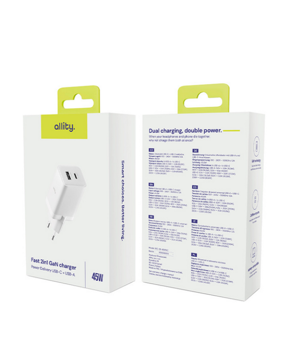 Allity ATC-01-45WAC Зарядное Устройство