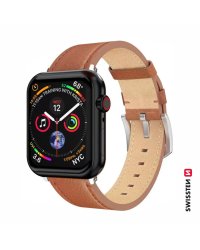 Swissten Leather Band Кожаный Ремешок для Часов Apple Watch 42 / 44 / 45 / 49 mm