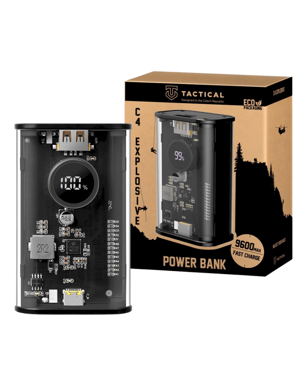 Дополнительное изображение книги «Tactical C4 Explosive Powerbank Зарядная батарея 9600mAh / чёрный»