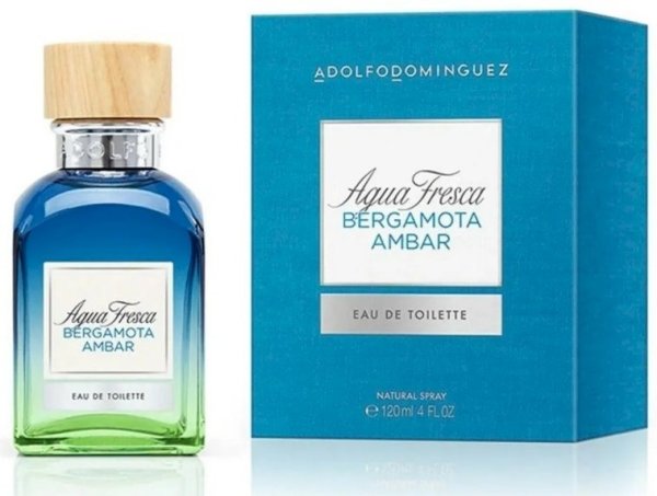 Adolfo Dominguez Agua Fresca Bergamota Ambar Парфюм EDT 120 ml