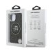 Karl Lagerfeld IML K&CH Heads Repeated Logo MagSafe Case Защитный чехол для iPhone 15 / чёрный