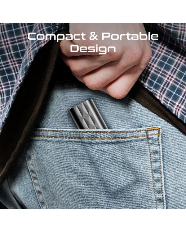 Promate Perk Компактный набор из кабеля и адаптеров 4-в-1 USB-C / micro / Lightning / 0,3m