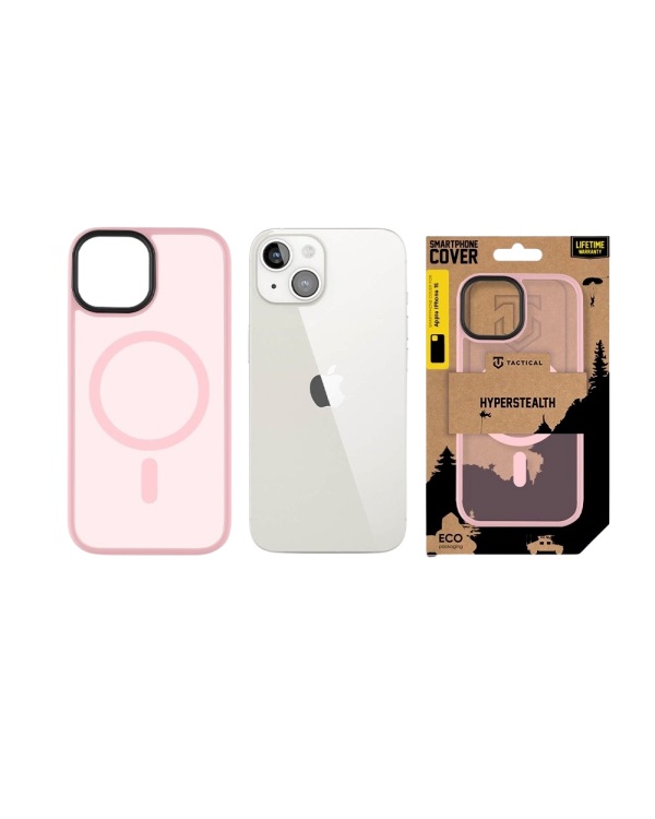 Дополнительное изображение книги «Tactical MagForce Hyperstealth Cover Защитный чехол для iPhone 15 / розовый»