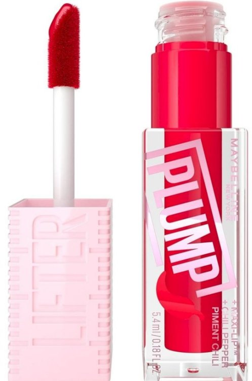Maybelline Lifter Plump 004 Red Flag Помада 5,4 ml