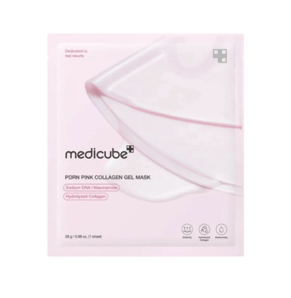 Medicube PDRN Pink Collagen Гидрогелевая Маска Для Лица 28g