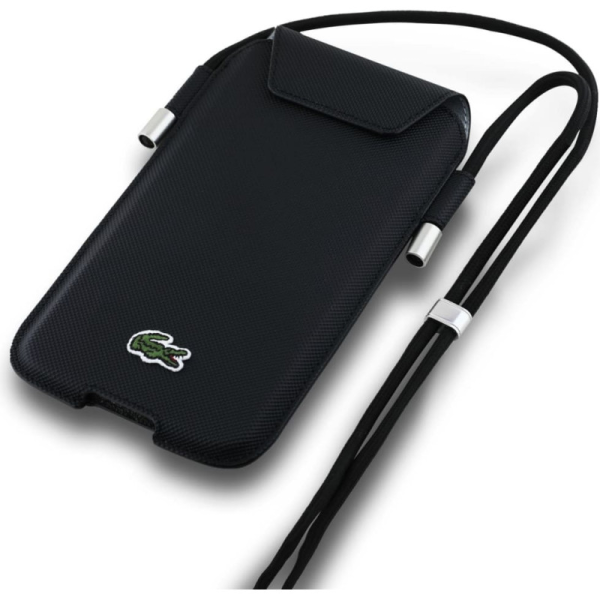 Lacoste PVC Iconic Petit Pique Phone Pouch XL Сумка для телефона