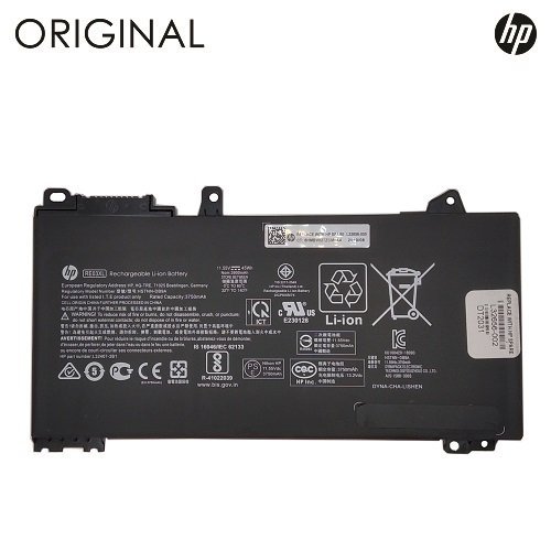 Оригинальная аккумуляторная батарея RE03XL для портативного компьютера HP 3900mAh
