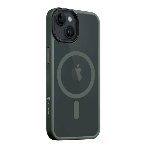 Обложка книги «Tactical MagForce Hyperstealth Cover Защитный чехол для iPhone 14 / лесной зелёный»