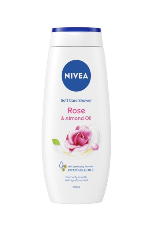 Nivea Rose & Almond Oil Гель Для Душа 250ml