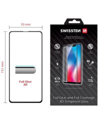 Swissten Ultra Durable Full Face Tempered Glass Защитное стекло Samsung Galaxy S10 Plus Черное
