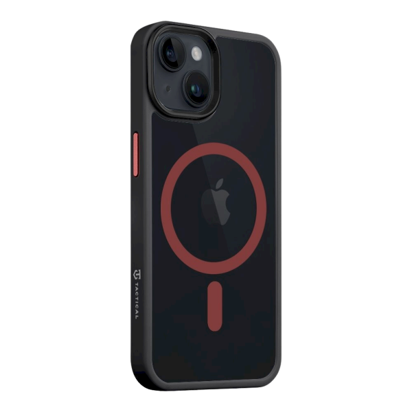 Обложка книги «Tactical MagForce Hyperstealth 2.0 Cover Защитный чехол для iPhone 14 / чёрный/красный»