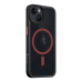 Обложка книги «Tactical MagForce Hyperstealth 2.0 Cover Защитный чехол для iPhone 14 / чёрный/красный»