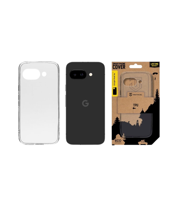 Tactical TPU Cover Защитный чехол для Google Pixel 9a / прозрачный
