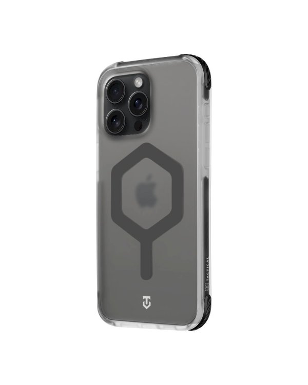 Tactical MagForce Hexagon Cover Защитный чехол для Apple iPhone 15 Pro Max / чёрный