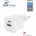 Swissten 3арядное устройство GaN USB-C 20W PD / USB-A 18W Q Swissten 3арядное устройство GaN USB-C 20W PD / USB-A 18W Q