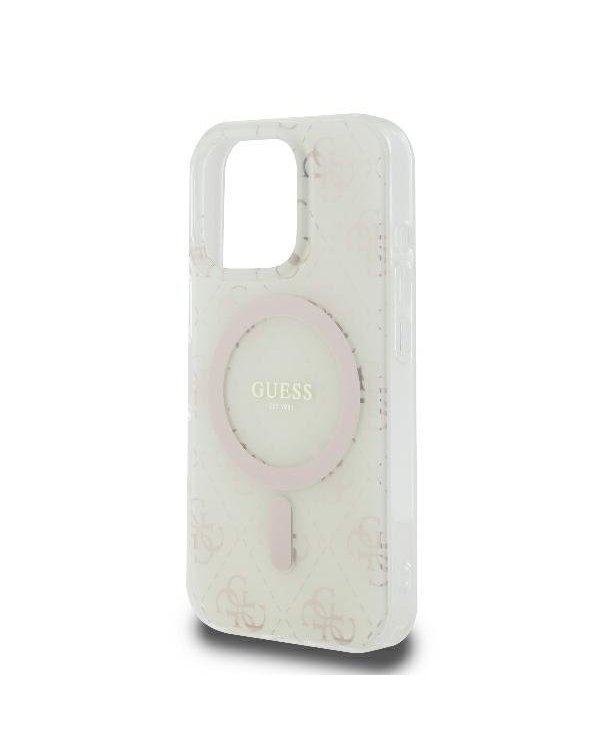 Guess IML 4G Background MagSafe Защитный Чехол для Apple iPhone 16 Pro Max