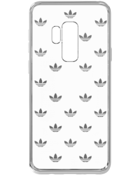 Adidas Clear Case Силиконовый чехол для Samsung G965 Galaxy S9 Plus Серебряный