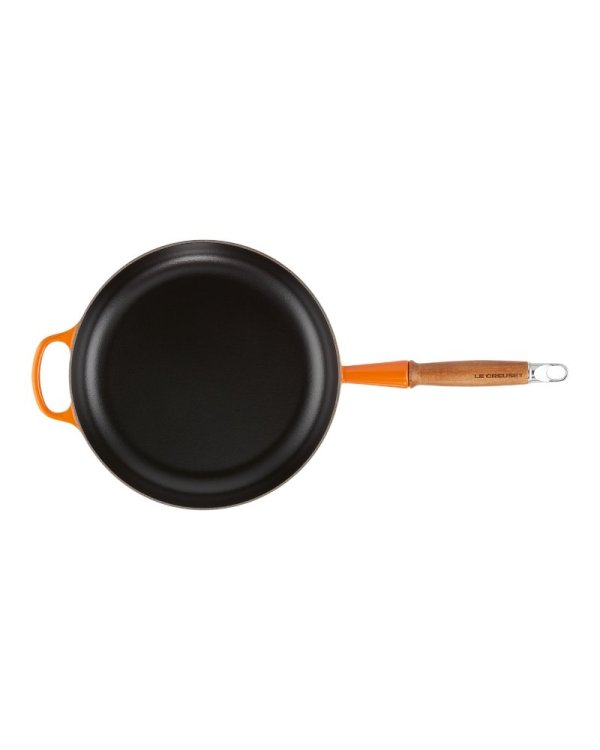 Le Creuset Чугунная сковорода с деревянной ручкой Ø28см