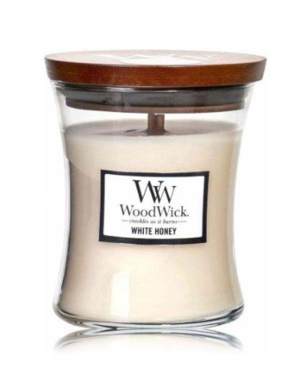 Woodwick White Honey Aроматическая свеча 610 g
