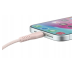 Qualo QKN-CL-16 Kабель USB-C - Lightning 12W / 1.5m / розовый