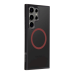 Обложка книги «Tactical MagForce Hyperstealth 2.0 Cover Защитный чехол для Samsung Galaxy S24 Ultra / чёрный/красный»