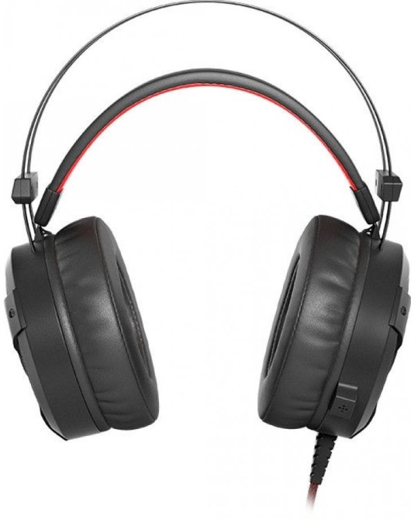 Natec Genesis Neon 360 Игровые наушники с микрофоном / LED / Vibration / Черно-Красные