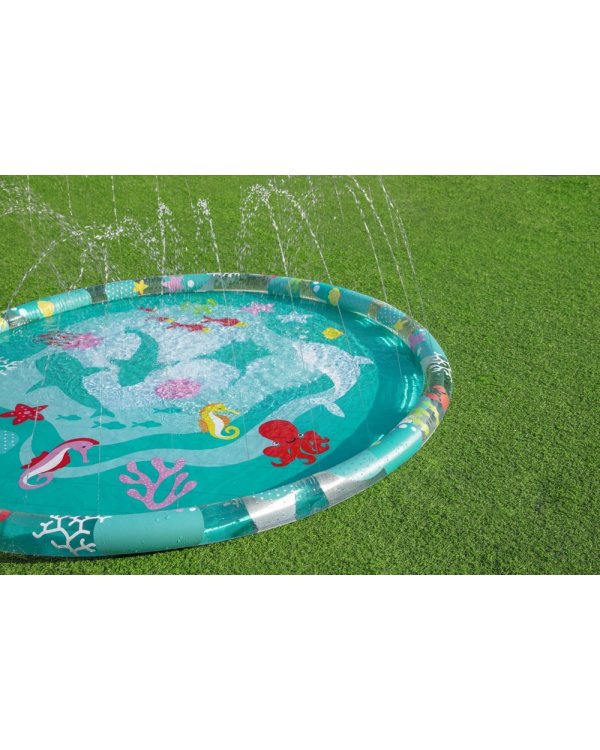 BESTWAY 52487 Надувной детский бассейн с фонтаном для детей 165 cm