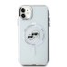 Karl Lagerfeld IML K&CH Heads Metal Frame MagSafe Case Защитный чехол для iPhone 11 / прозрачный