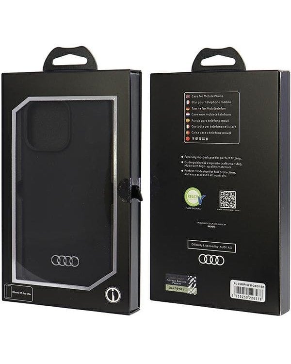 Audi Silicone Back Case Защитный Чехол для Apple iPhone 15 Pro Max