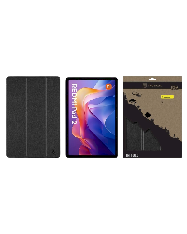 Tactical Book Tri Fold Case Чехол для планшета Xiaomi Redmi Pad 2 11" / чёрный