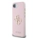 Guess PU Grained 4G Metal Logo Case Чехол для Apple iPhone 16e
